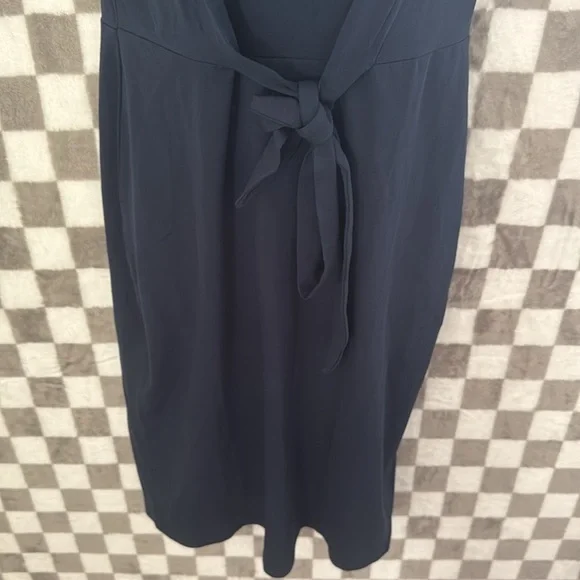 Mast & Harbour Women’s Navy Blue Solid Sheath Dress Size M/Medium - Picture 3 of 13